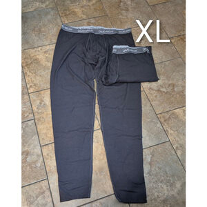 2 PR New DAVID ARCHY Mens Size XL Dk Gray HW Long Thermal Underwear Extreme Cold